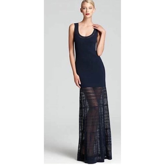 Zac Posen Jill Pointelle Knit Sleeveless Maxi L - Picture 3 of 11